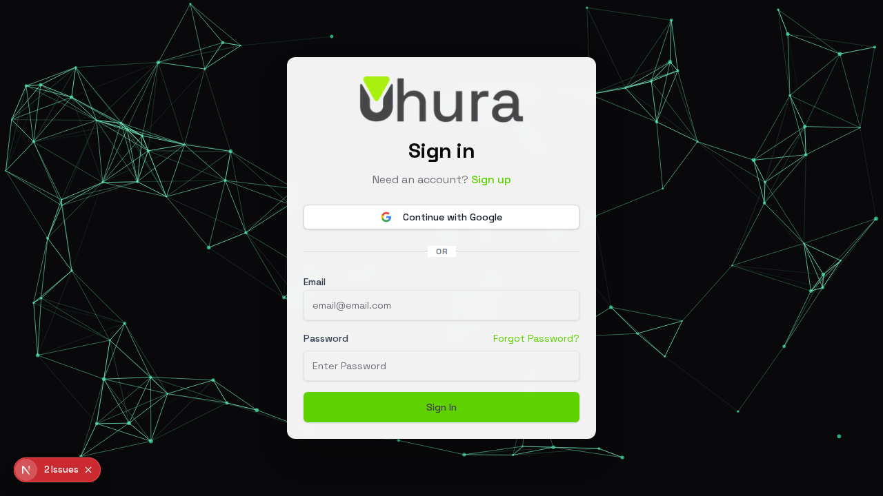 Step 2: Sign In with Google (Optional)