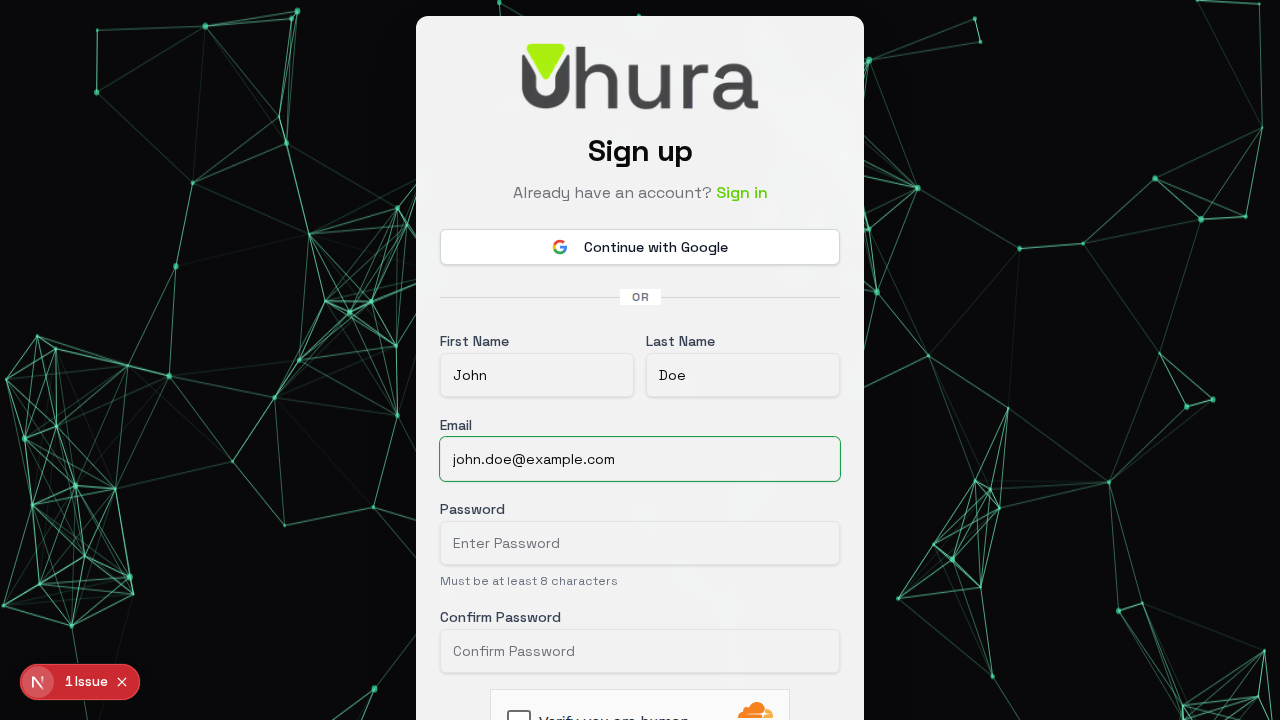 Step 5: Enter Your Email Address