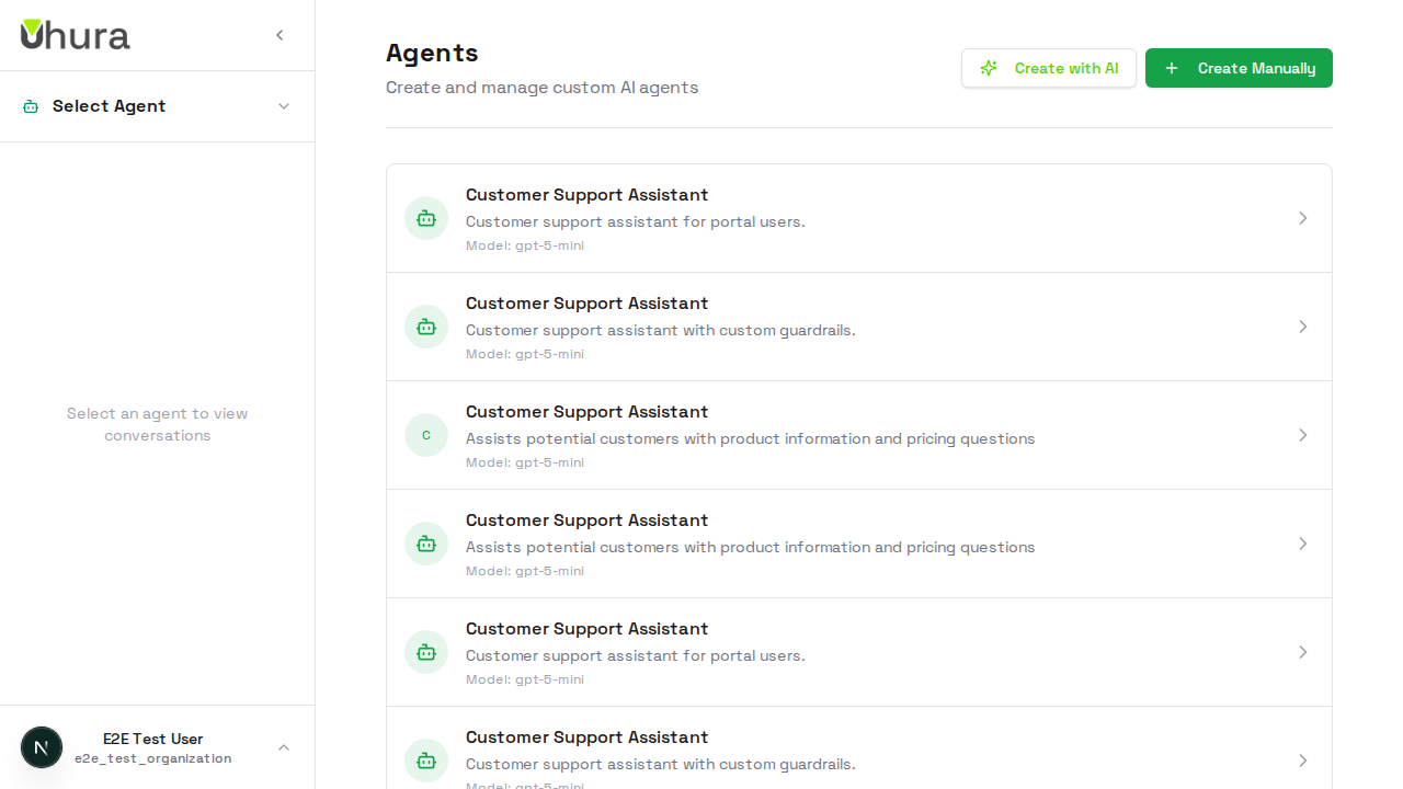 Step 1: Navigate to Agent Settings